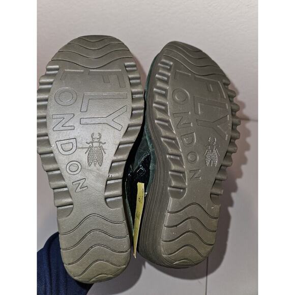 New! Fly London Yamy YAMY266FLY Womens Green Suede Ankle & Booties Boots 36 $110 - Picture 6 of 15